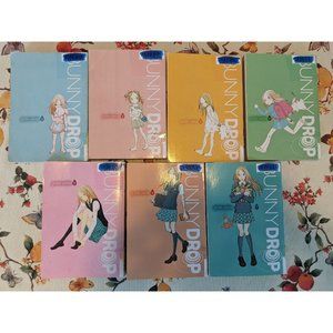 Lot BUNNY DROP - Volumes 1 - 7 / Manga Yumi Unita English Set Yen Graphic Novels